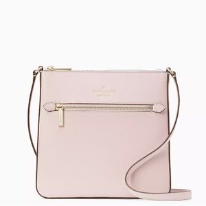 NWT! Sadie North South Crossbody Chalk Pink